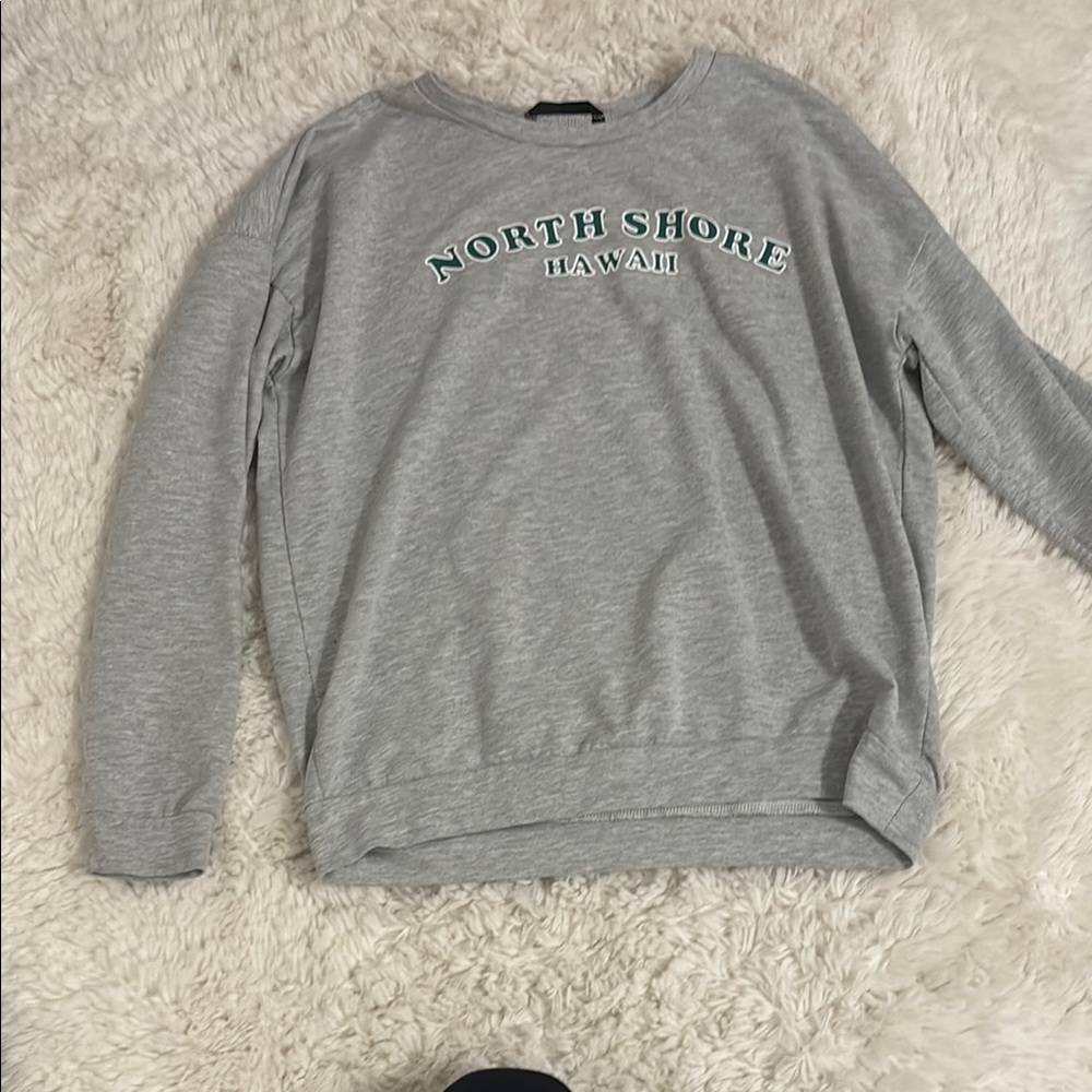Gray North Shore Hawaii Sweatshirt